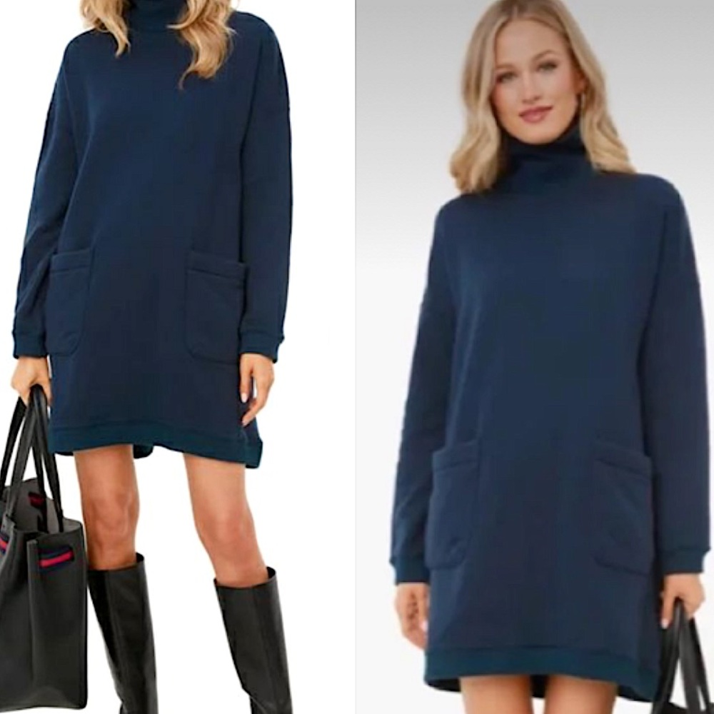 Pomander Place - Tuckernuck - Navy Mini Dress